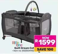 Little One Quilt Dream Cot