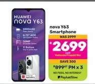 nova Y63 Smartphone