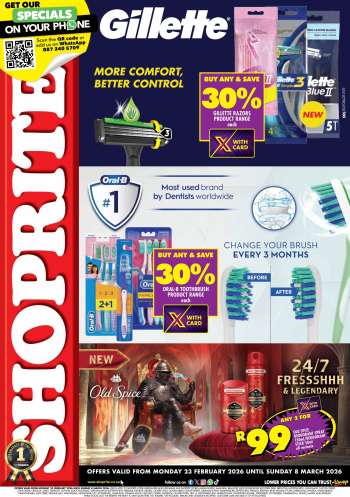 Shoprite catalogue  - 23/02/2026 - 08/03/2026.