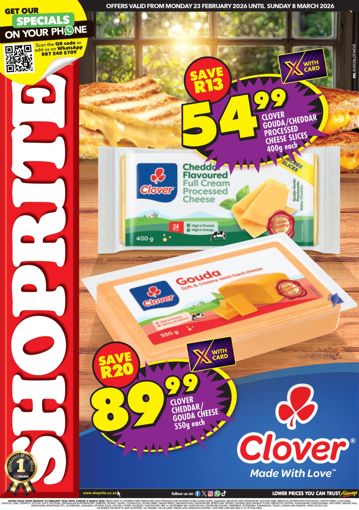 Shoprite specials - 23/02/2026 - 08/03/2026. Page 1