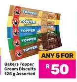 BAKERS TOPPER CREAM BISCUITS