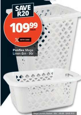 Penflex Mega Linen Bin