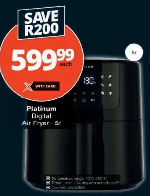 Platinum Digital Air Fryer