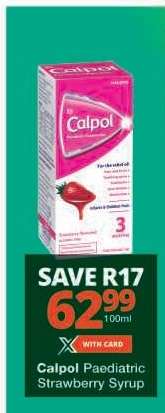 Calpol Paediatric Strawberry Syrup