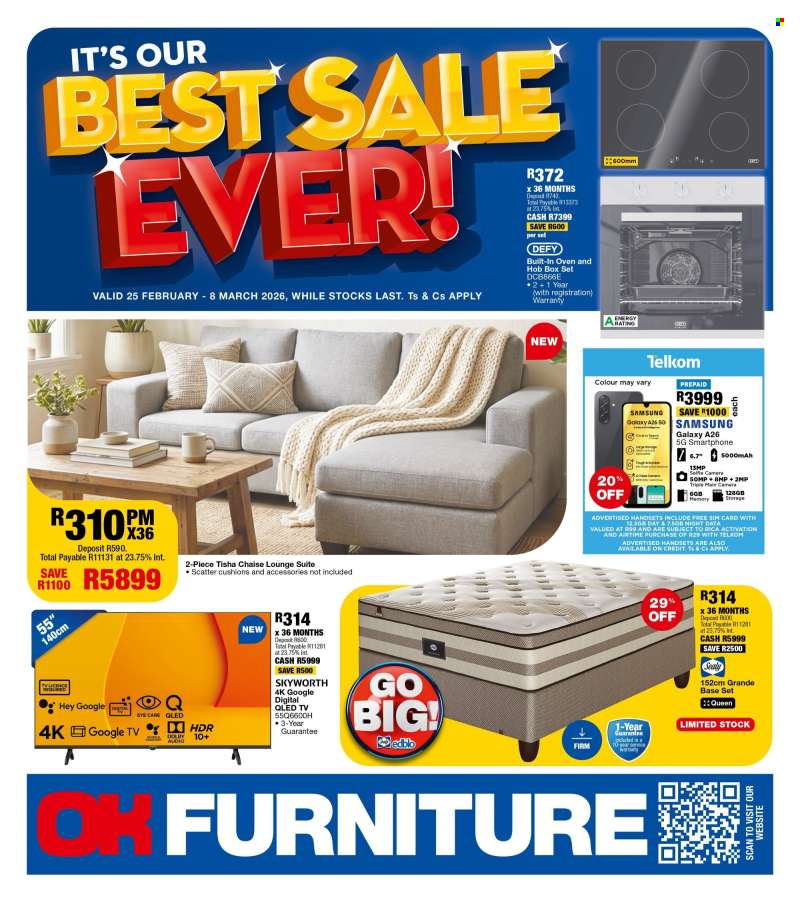OK Furniture catalogue  - 25/02/2026 - 08/03/2026.