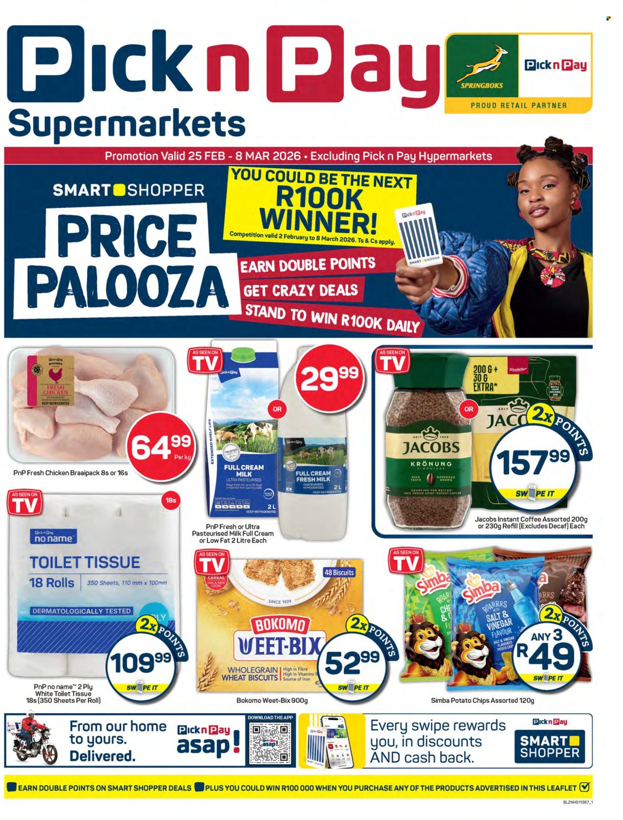 Pick n Pay Supermarket specials - 25/02/2026 - 08/03/2026. Page 1