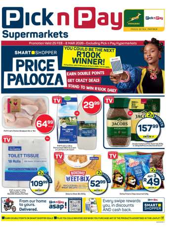 Pick n Pay Supermarket catalogue  - 25/02/2026 - 08/03/2026.