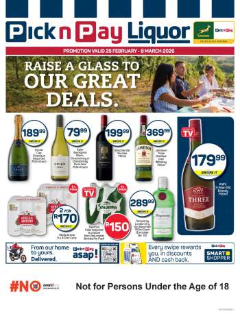 Pick n Pay catalogue  - 25/02/2026 - 08/03/2026.