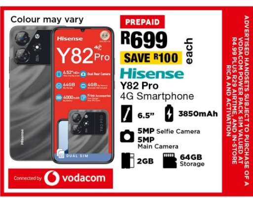 Hisense Y82 Pro 4G Smartphone