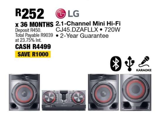 LG 2.1-Channel Mini Hi-Fi