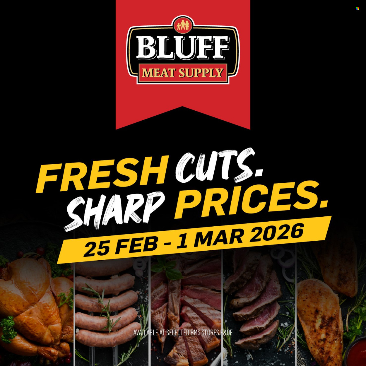 Bluff Meat Supply specials - 25/02/2026 - 01/03/2026. Page 1