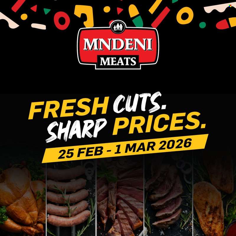 Mndeni Meats catalogue  - 25/02/2026 - 01/03/2026.