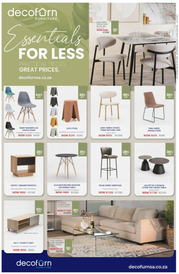 Decofurn Furniture specials. Page 1