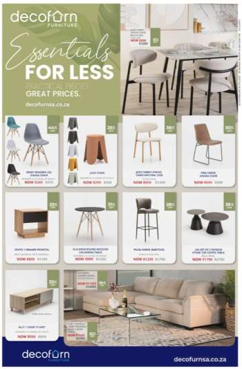 Decofurn Furniture catalogue .