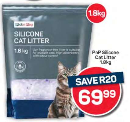 PnP Silicone Cat Litter 1.8kg