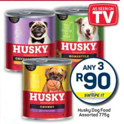 Husky Dog Food Assorted 775g