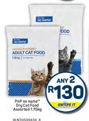 PnP no name™ Dry Cat Food Assorted 1.75kg