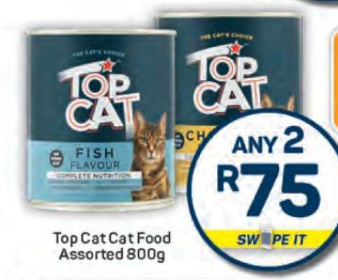 Top Cat Cat Food Assorted 800g