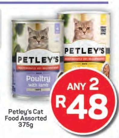 Petley's Cat Food Assorted 375g