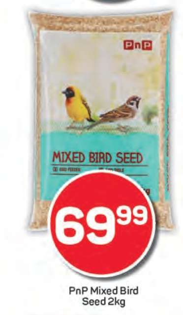 PnP Mixed Bird Seed 2kg