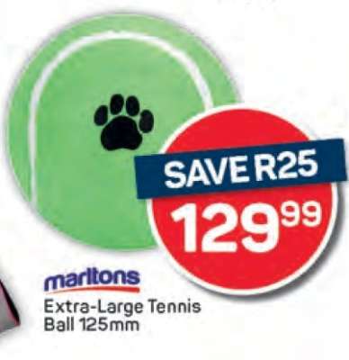 Extra-Large Tennis Ball 125mm