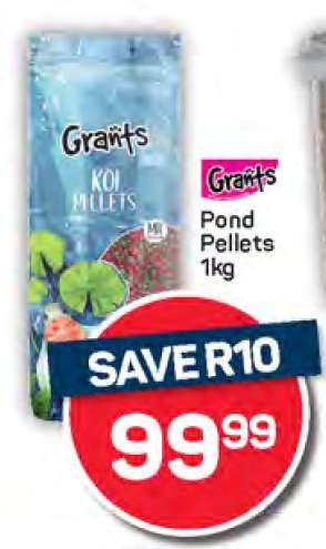Grant's Pond Pellets 1kg