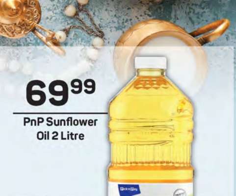 PnP Sunflower Oil 2 Litre