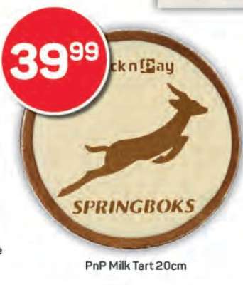 PnP Milk Tart 20cm