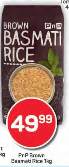 PnP Brown Basmati Rice 1kg