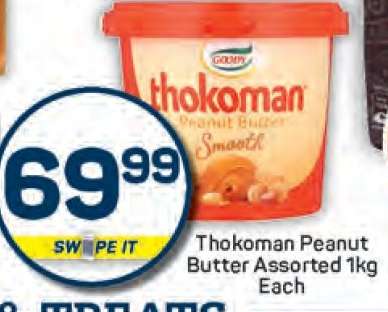 Thokoman Peanut Butter Assorted 1kg