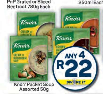 Knorr Packet Soup Assorted-50g