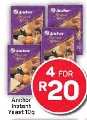 Anchor Instant Yeast 10g