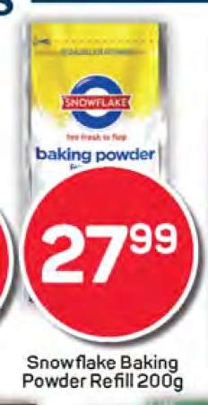 Snowflake Baking Powder Refill 200g