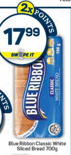 Blue Ribbon Classic White Sliced Bread 700g