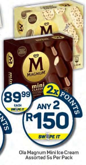 Ola Magnum Mini Ice Cream Assorted 5s Per Pack