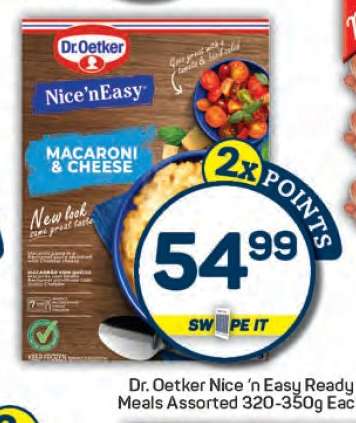 Dr. Oetker Nice n Easy Ready Meals Assorted 320-350g Each