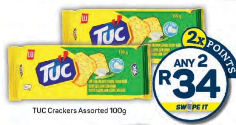 Tuc Crackers Assorted 100g