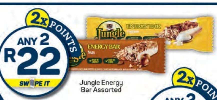 Jungle Energy Bar Assorted