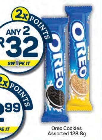 Oreo Cookies Assorted 128.8g