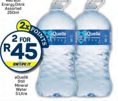 aQuellé Still Mineral Water 5 Litre