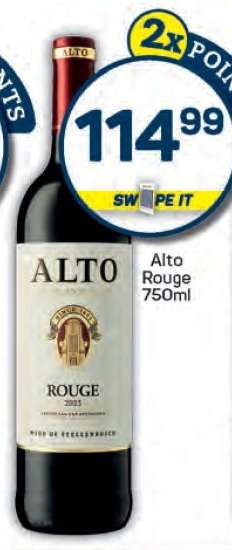 Alto Rouge 750ml