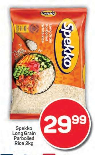 Spekko Long Grain Parboiled Rice-2Kg