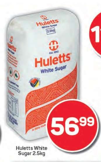 Huletts White Sugar 2.5kg