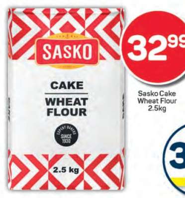 Sasko Cake Wheat Flour 2.5kg