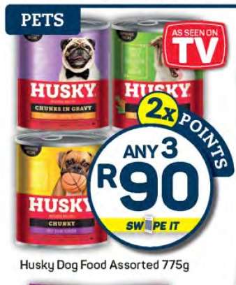 Husky Dog Food Assorted 775g