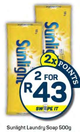 Sunlight Laundry Soap 500g