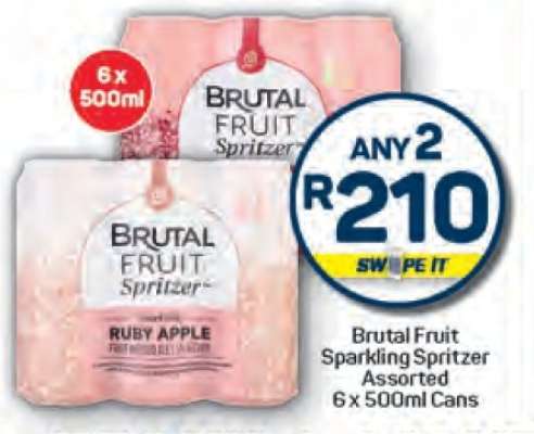 Brutal Fruit Sparkling Spritzer Assorted