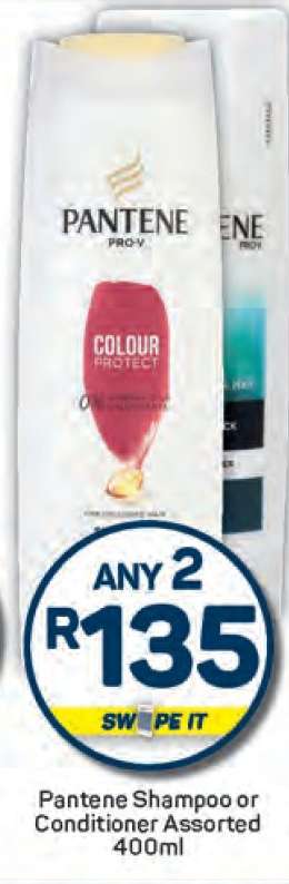 Pantene Shampoo or Conditioner Assorted 400ml