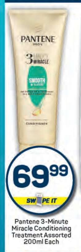 Pantene 3-Minute Miracle Conditioning Treatment Assorted 200ml Each