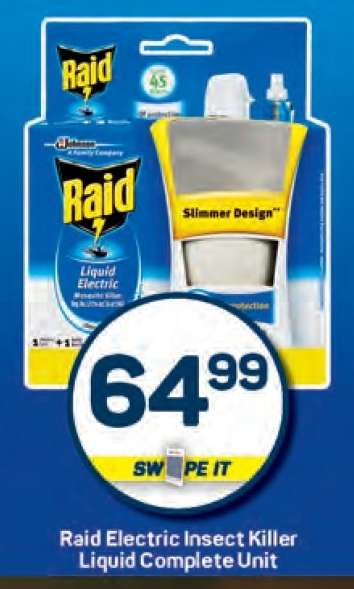 Raid Electric Insect Killer Liquid Complete Unit